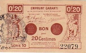 France 20 Centimes Valenciennes