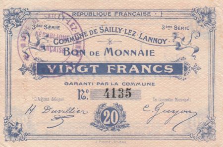 France 20 F Sailly-Lez-Lannoy