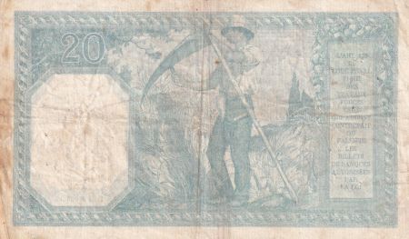 France 20 Francs - Bayard - 20-10-1916 - Série T.752