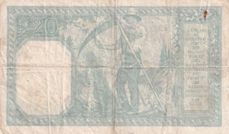 France 20 Francs - Bayard - 29-07-1918 - Série C.5072 - TB+ - F.11.03a