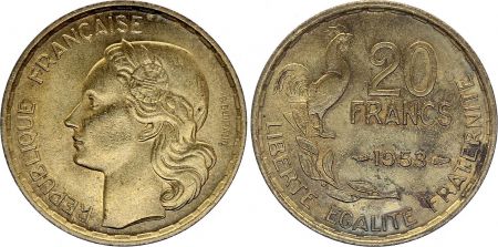 France 20 Francs - Guiraud - 1953