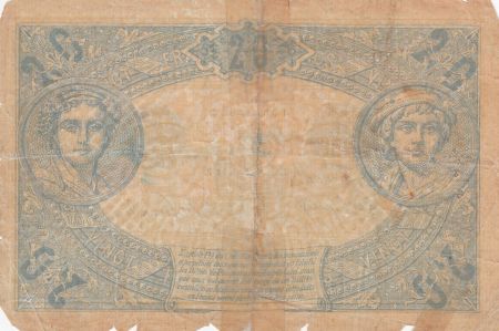 France 20 Francs Bleu - 11-02-1913 - Série A.4218 - B