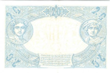 France 20 Francs Bleu - 30-01-1913 Série R.4062