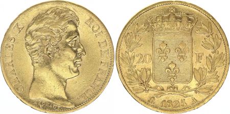 France 20 Francs Charles X - 1825 A Paris