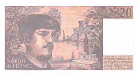 France 20 Francs Debussy - 1986 Série B.016 - P.NEUF