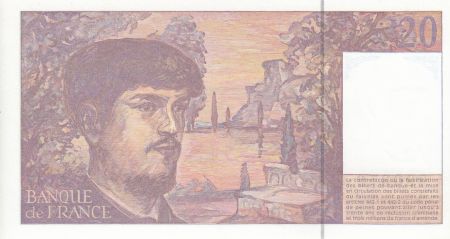 France 20 Francs Debussy - 1995 - Série M.047