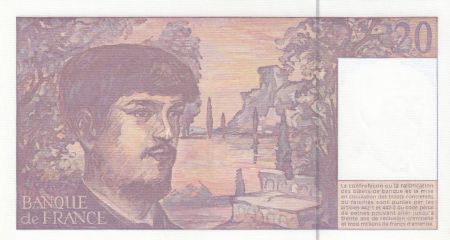 France 20 Francs Debussy - 1997 - Série K.056