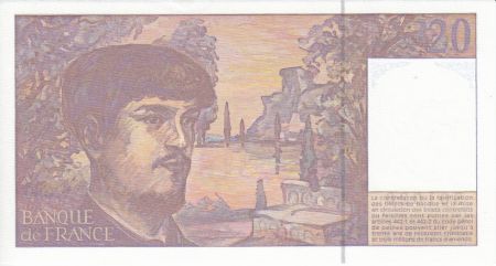France 20 Francs Debussy - 1997 Série P.056