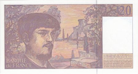 France 20 Francs Debussy - 1997 Série P.61