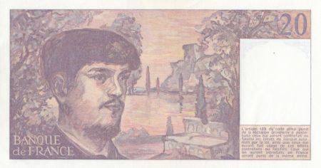 France 20 Francs Debussy - A.002 - 328799 - 1980