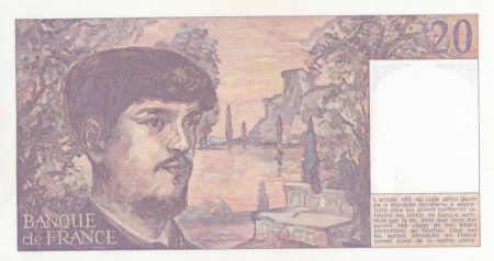 France 20 Francs Debussy - A.002 - 328803 - 1980