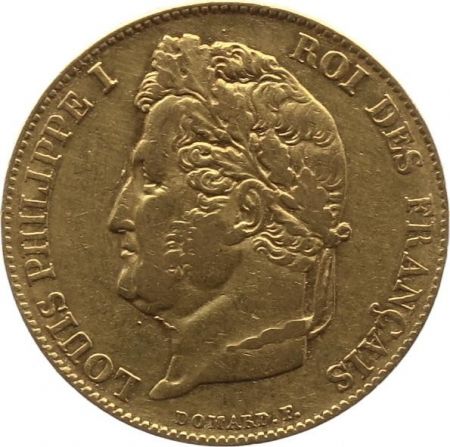 France 20 Francs Louis-Philippe 1er Tête Laurée - 1834 A