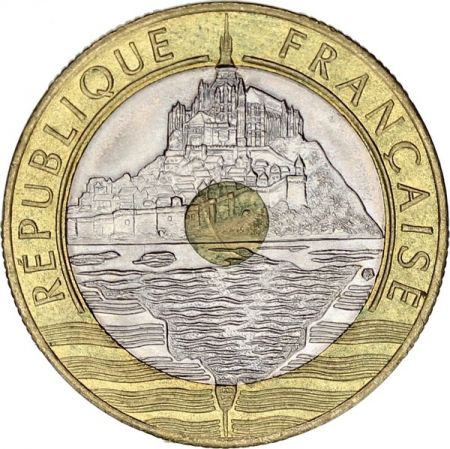 France 20 Francs Mont Saint-Michel - 1992 - SPL