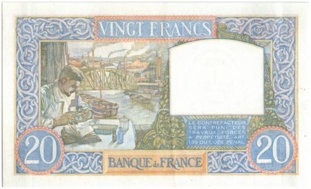 France 20 Francs Science et Travail - 1940