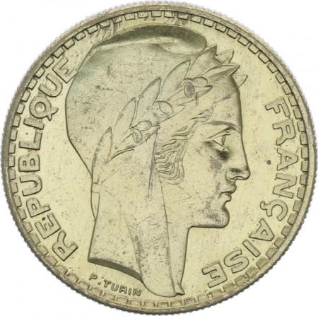 France 20 Francs Turin - 1929 - Essai