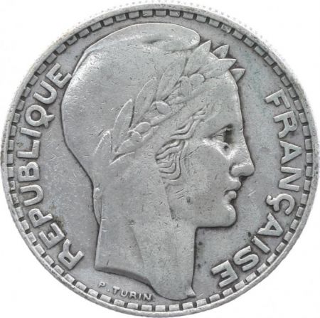France 20 Francs Turin - 1929 Argent