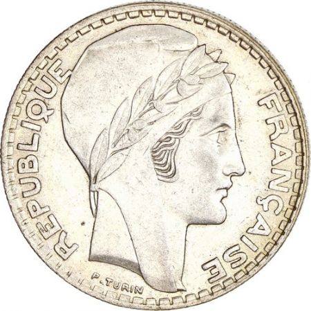 France 20 Francs Turin - 1934 Argent