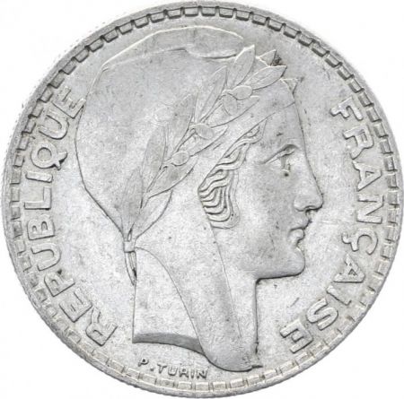 France 20 Francs Turin - 1938 Argent