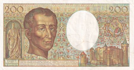 France 200 Francs - Montesquieu - 1983 - Série A.015