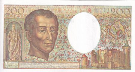 France 200 Francs - Montesquieu - 1987 - Série X.055 - F.70.07
