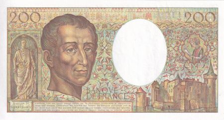 France 200 Francs - Montesquieu - 1988 - Série N.062 - F.70.08