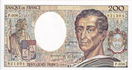 France 200 Francs - Montesquieu - 1988 - Série P.056 - F.70.08