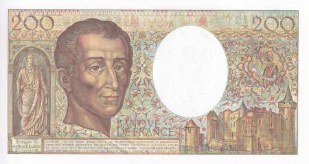 France 200 Francs - Montesquieu - 1989 - Série B.076 - F.70.09