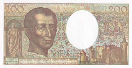 France 200 Francs - Montesquieu - 1990 - Série C.081 - F.70.10a