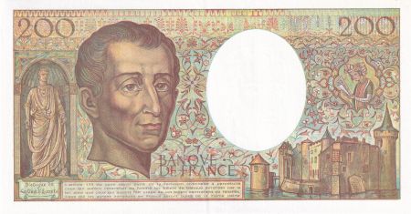 France 200 Francs - Montesquieu - 1990 - Série K.095 - F.70.10b