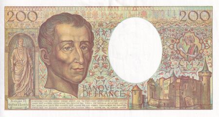 France 200 Francs - Montesquieu - 1990 - Série N.098 - F.70.10b
