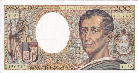 France 200 Francs - Montesquieu - 1992 - Série H.152 - F.70.12c