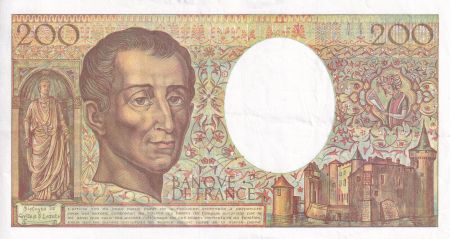 France 200 Francs - Montesquieu - 1992 - Série H.152 - F.70.12c