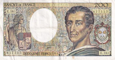France 200 Francs - Montesquieu - 1994 - Série E.161 - F.70/2.01
