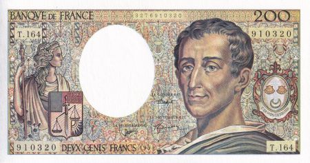 France 200 Francs - Montesquieu - 1994 - Série T.164 - F.70/2.01