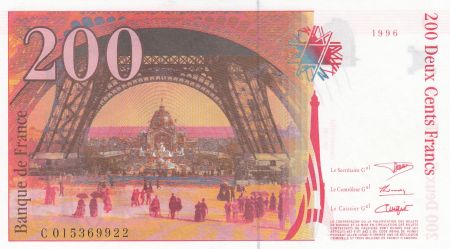 France 200 Francs Eiffel - 1996 - Série C015