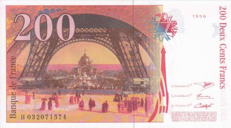 France 200 Francs Eiffel - 1996 H.032071574