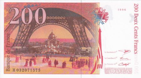 France 200 Francs Eiffel - 1996 H.032071575