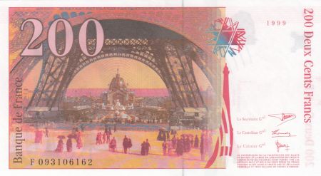 France 200 Francs Eiffel - 1999 - Série F093