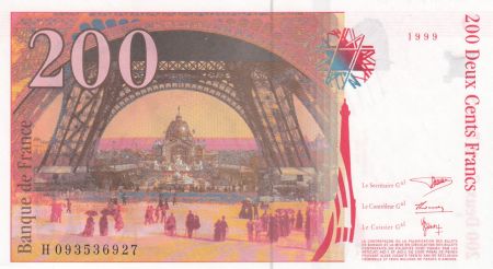 France 200 Francs Eiffel - 1999 - Série H093