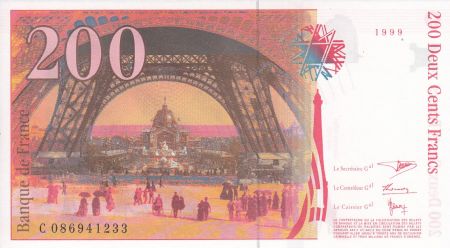France 200 Francs Eiffel - C.086941233 - 1999