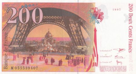 France 200 Francs Eiffel - M0555 - 1997