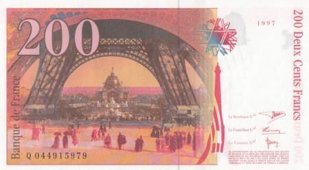 France 200 Francs Eiffel - Q.044915979 - 1997