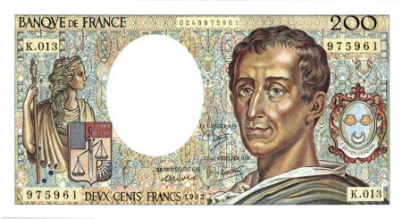 France 200 Francs Montesquieu - 1982 Série K.13