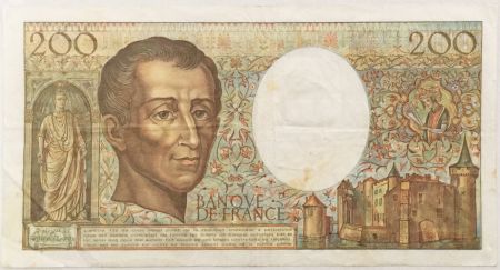 France 200 Francs Montesquieu - 1991 - Série H.088 - TTB