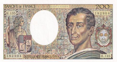 France 200 Francs Montesquieu - 1992 - H.135 - P.NEUF