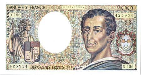 France 200 Francs Montesquieu - 1994 Série D.156