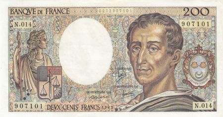 France 200 Francs Montesquieu 1983 - Série N.014