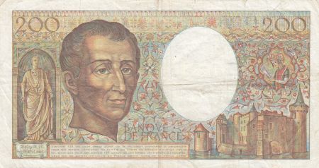 France 200 Francs Montesquieu 1985 - Série B.033