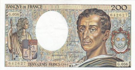 France 200 Francs Montesquieu 1988 - Série G.056