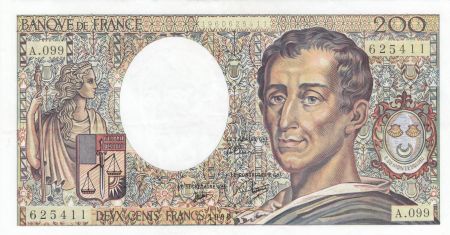 France 200 Francs Montesquieu 1990 - Série A.099
